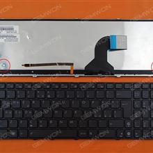 ASUS G73 GRAY FRAME GRAY(Backlit) IT N/A Laptop Keyboard (OEM-B)