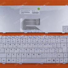 FUJITSU Amilo V2030 Li1705/MSI Megabook S250 WHITE PO MP-06836E0-3595 Laptop Keyboard (OEM-B)