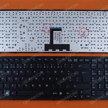 SONY VPC-EB BLACK FRAME BLACK(Without foil) PO N/A Laptop Keyboard (OEM-B)