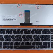 LENOVO flex 14 G400S Silver FRAME BLACK Win8 SP 25213552  V-142920BK1  PK130T13A17  AEST6X00020 Laptop Keyboard (OEM-B)