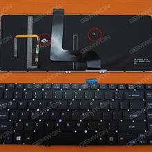 ACER Aspire M5-481T M5-481TG M5-481PT M5-481PTG BLACK(For Win8,With Backlit board,Version2) US 9Z.N8DBQ.G0S R2GBQ 0S Laptop Keyboard (OEM-B)