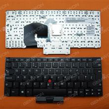 Thinkpad S230U BLACK FRAME BLACK(With Point stick,Win8 UK N/A Laptop Keyboard (OEM-B)