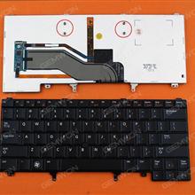 DELL Latitude E6420 E5420 E6220 E6320 E6430 BLACK(With Point stick,Backlit) US PK130FN3B00 Laptop Keyboard (OEM-A)