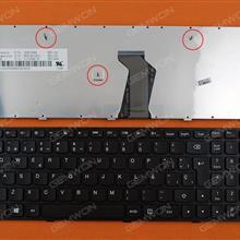 LENOVO G500 G505 G510 BLACK FRAME BLACK  WIN8 OEM SP 25210924   V1170203K1-SP Laptop Keyboard (OEM-B)