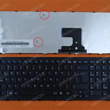 SONY VPC-EJ Series BLACK FRAME BLACK (OEM) US N/A Laptop Keyboard (OEM-A)