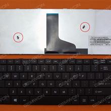 TOSHIBA C40 BLACK(For Win8) US N/A Laptop Keyboard (OEM-B)