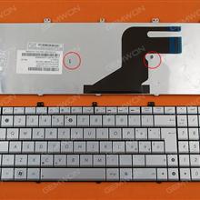 ASUS N75 SILVER IT N/A Laptop Keyboard (OEM-B)