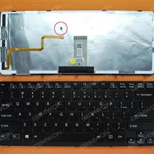 SONY SVE14 BLACK FRAME BLACK(Backlit,Win8) US V13416AS3US Laptop Keyboard (OEM-B)
