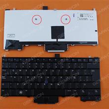 DELL Latitude E4310 BLACK(Backlit,With Point stick) LA PK130AW2B24  NSK-DS0BC Laptop Keyboard (OEM-B)