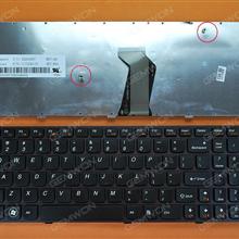 LENOVO V570 B570 B590 PURPLE FRAME BLACK US 25200957 Laptop Keyboard (OEM-B)