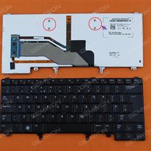 DELL Latitude E6420 E5420 E6220 E6320 E6430 BLACK(With Point stick,Backlit) UK N/A Laptop Keyboard (OEM-B)