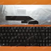 ASUS K50 GLOSSY FRAME BLACK UK V111452CK2 Laptop Keyboard ( )