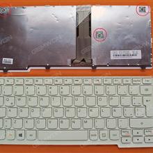 LENOVO IdeaPad S110 WHITE FRAME WHITE(Win8) LA V131820BK2 P/N:25207026 Laptop Keyboard (OEM-B)