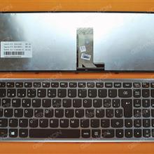 LENOVO U510 SILVER FRAME BLACK(For Win8 OS) SP 25211235  V-136520K1-SP V136520MK1 P/N:25211235 Laptop Keyboard (OEM-B)