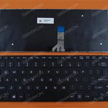 TOSHIBA Satellite NB10 NB15 BLACK FRAME BLACK (Win8) US 9Z.N8PSU.301 TW3SU 01 Laptop Keyboard (OEM-B)