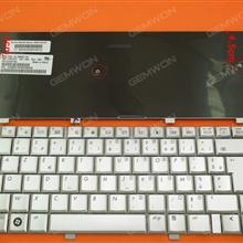 HP DV4-1000 SILVER FR NSK-H570F 9J.N8682.70F PK1303V01H0 Laptop Keyboard (OEM-B)