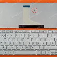 TOSHIBA L830 L840 WHITE FRAME WHITE(For Win8) SP MP-11B26SP-920 Laptop Keyboard (OEM-B)