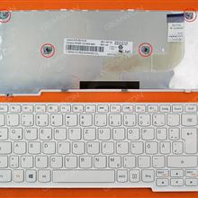 LENOVO S210T WHITE FRAME WHITE (For Win8) GR 25212135   MP-12U16D0-6861 Laptop Keyboard (OEM-B)