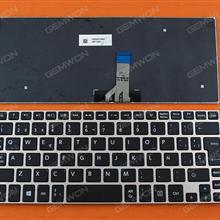 TOSHIBA Satellite NB10 NB15 GOLDEN FRAME BLACK (Win8) SP N/A Laptop Keyboard (OEM-B)