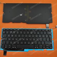APPLE Macbook Pro A1286 BLACK(With Backlit Board) UK N/A Laptop Keyboard (OEM-A)