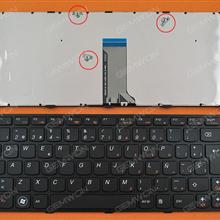 LENOVO G40-70  Flex 2 14 BLACK FRAME BLACK SP MB290-006 Laptop Keyboard (OEM-B)