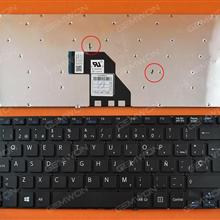 SONY SVF 14 BLACK (Without FRAME, Win8) SP N/A Laptop Keyboard (OEM-A)