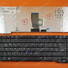 HP 8510W 8510P BLACK(With Point stick) GR N/A Laptop Keyboard (OEM-B)