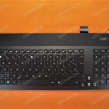 ASUS G74 BLACK FRAME BLACK With Backlit Board SP V126262AK1 Laptop Keyboard (OEM-B)