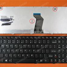 LENOVO Ideapad Z580 V580 G580 BLACK FRAME BLACK (For Win8,PULLED) US N/A Laptop Keyboard (OEM-B)