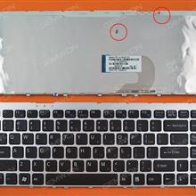 SONY VGN-FW SILVER FRAME BLACK (OEM) US N/A Laptop Keyboard (OEM-A)