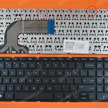 HP 350 G1 355 G2 BLACK (without FRAME,Win8) US N/A Laptop Keyboard (OEM-B)