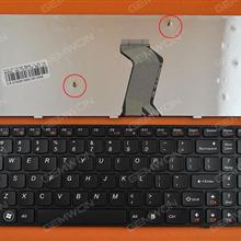LENOVO Y570 BLACK FRAME BLACK OEM US N/A Laptop Keyboard (OEM-A)