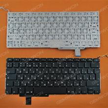 APPLE MacBook Pro A1297 BLACK(without Backlit) RU N/A Laptop Keyboard (OEM-A)