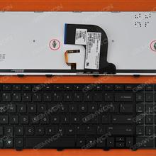HP Pavilion DV6-7000 series BLACK FRAME BLACK(Backlit) US 9Z.N7YBW.101 CK1BW 01 Laptop Keyboard (OEM-B)