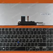 TOSHIBA Z50 GRAY FRAME BLACK (Backlit,For Win8) LA N/A Laptop Keyboard (OEM-B)