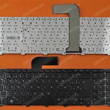 DELL NEW Inspiron 17R N7110 BLACK FRAME BLACK SP N/A Laptop Keyboard (OEM-B)