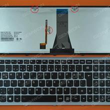 LENOVO G505S SILVER FRAME BLACK Backlit (For Win8) TR N/A Laptop Keyboard (OEM-B)