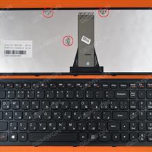 LENOVO G505S BLACK FRAME BLACK(For Win8) RU N/A Laptop Keyboard (OEM-B)