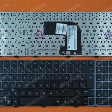 HP DV6-7000 GLOSSY FRAME BLACK (Without Foil) BR 684805-201 Laptop Keyboard (OEM-B)