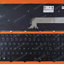 Dell Inspiron 15-5000 Series 5547 5521 5542 BLACK FRAME BLACK (Win8) BR N/A Laptop Keyboard (OEM-B)