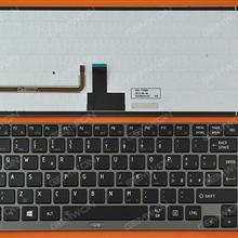 TOSHIBA Z830 GRAY FRAME BLACK (Backlit,For Win8) IT N/A Laptop Keyboard (OEM-B)