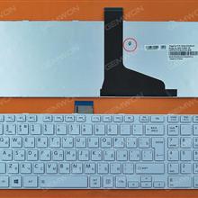 TOSHIBA L850 WHITE FRAME WHITE(For Win8 OS(Big Enter)) RU 9Z.N7USU.BOR Laptop Keyboard (OEM-B)