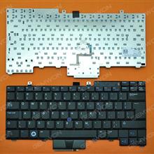 DELL Latitude E6400 E6410 E6500 E6510,Precision M2400 M4400 M4500 BLACK(With Point stick) Big Enter US N/A Laptop Keyboard (OEM-B)