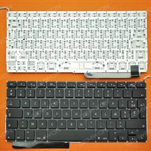 APPLE Macbook Pro A1286 BLACK(without Backlit) FR N/A Laptop Keyboard (OEM-A)