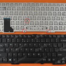 SONY VAIO SVE13 SVS13 BLACK(For Backlit version,without FRAME,without foil Win8) US N/A Laptop Keyboard (OEM-B)