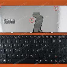 LENOVO Ideapad Z580 V580 G580 BLACK FRAME BLACK OEM GR V-117020NK1-GR Laptop Keyboard (OEM-A)
