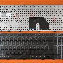 HP DV6-6000 BLACK FRAME BLACK Reprint FR N/A Laptop Keyboard (Reprint)