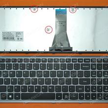 Lenovo G505S GRAY FRAME BLACK(For Win8) US 9Z.NAFSW.L01 BMLSW 01 Laptop Keyboard (OEM-B)