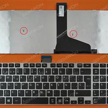 TOSHIBA S50-A S50D-A S50DT-A S50T-A S55-A S55D-A S55DT-A S55T-A Silver FRAME BLACK(For Win8) SP N/A Laptop Keyboard (OEM-B)
