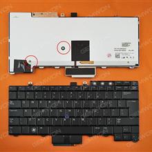DELL Latitude E6400 E6410 E6500 E6510,Precision M2400 M4400 M4500 BLACK Big Enter(Backlit,With Point stick,Reprint) US N/A Laptop Keyboard (Reprint)